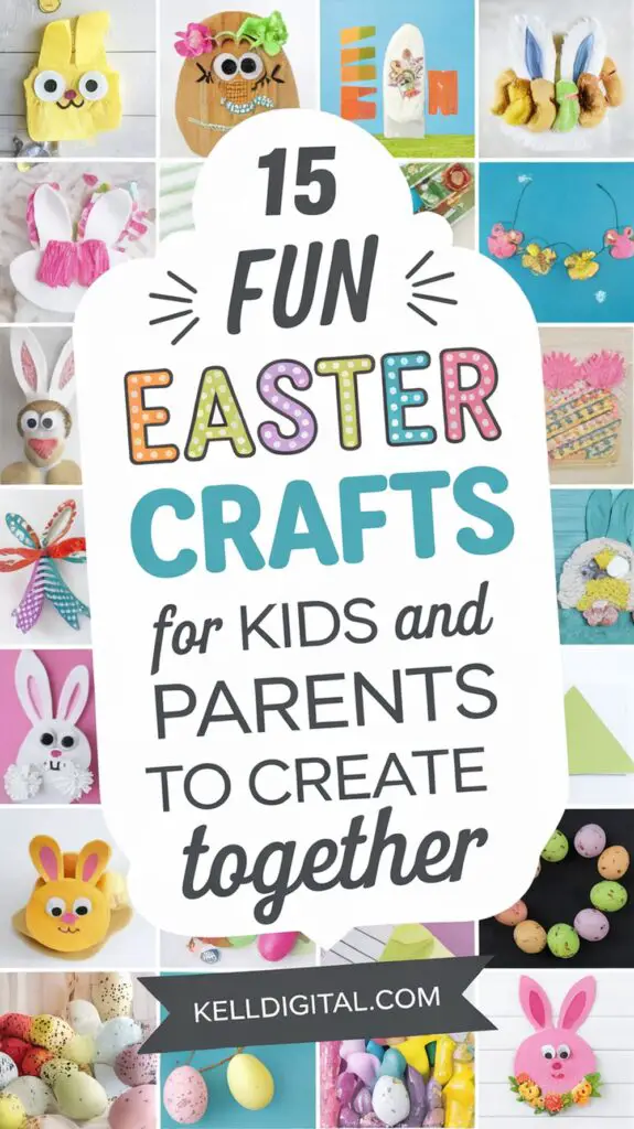 easter crafts kids and parents can do together