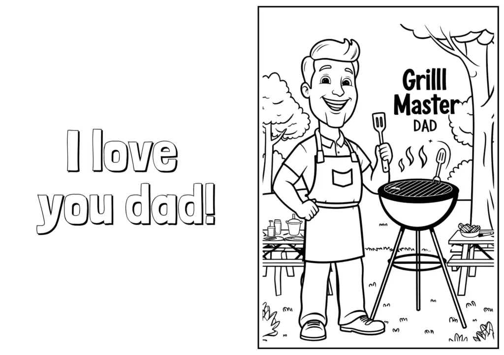 3 dad on the grill