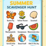 Scavenger hunt printable