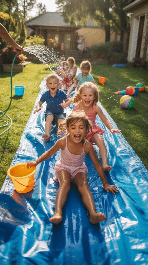 DIY Slip-and-Slide